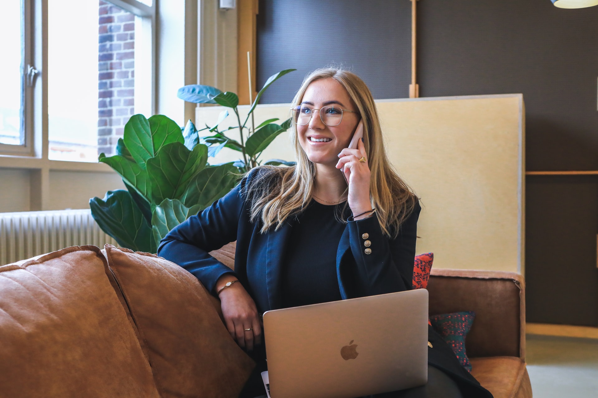 Female Manager Organising CMS