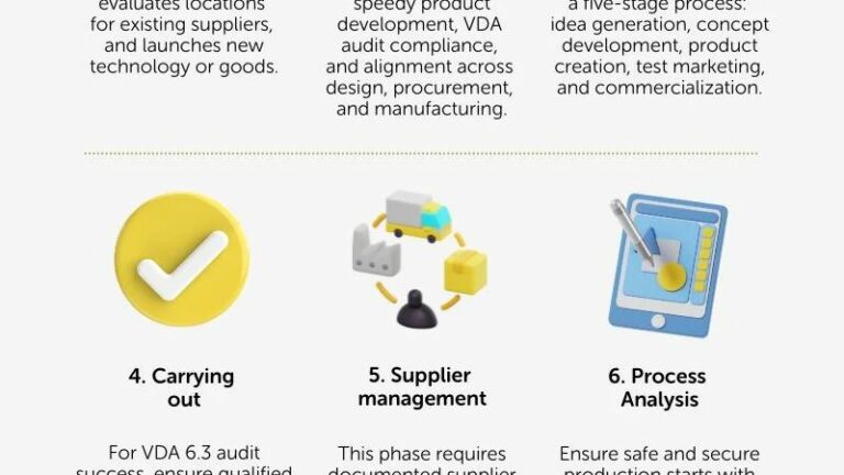 VDA process audit in 7 phases