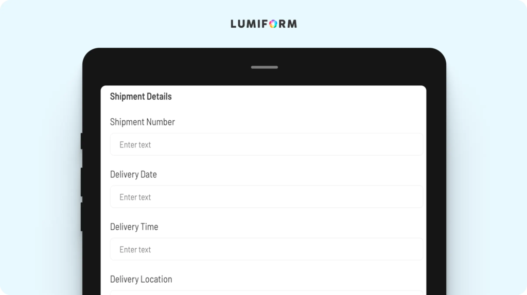 Cargo delivery order template