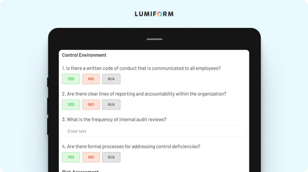 SOX 404 compliance checklist
