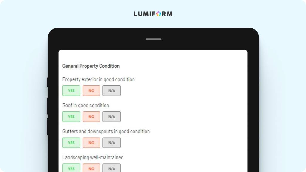 6 month rental inspection checklist