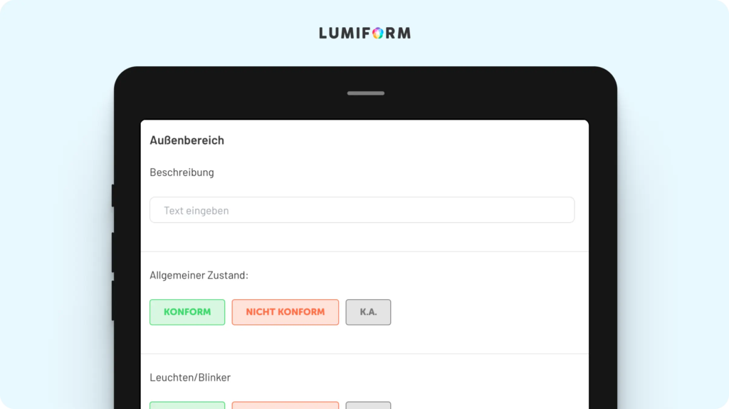 Lkw Inspektion Checkliste