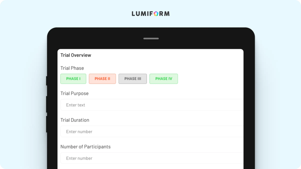 Clinical trial risk assessment template