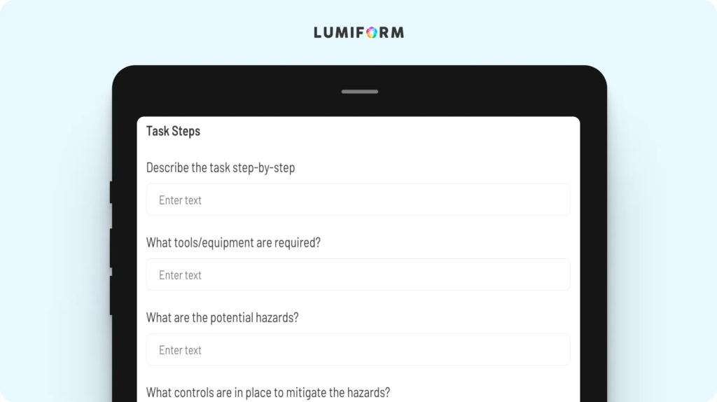JSA SWMS template