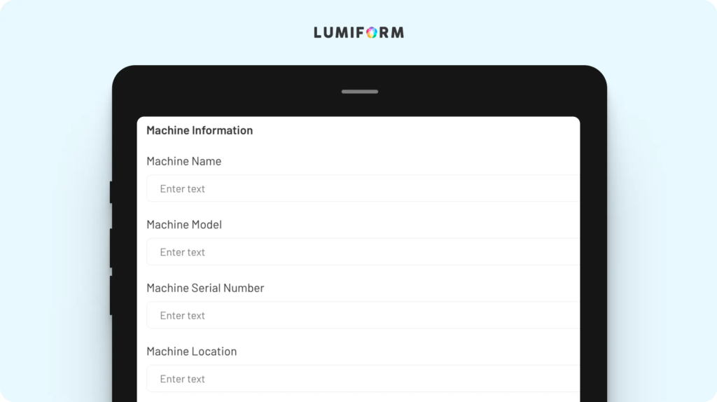 Machine risk assessment template