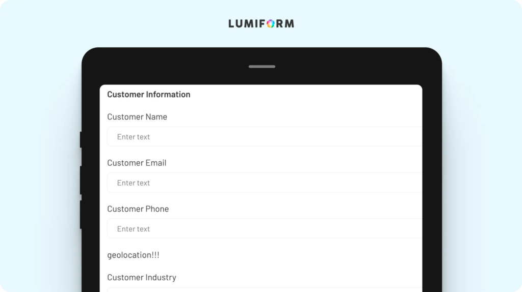 Customer risk assessment template