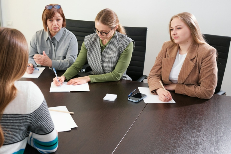 Simple employee evaluation form