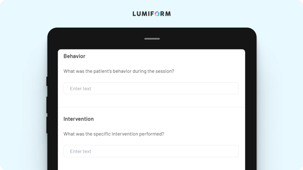 BIRP notes template