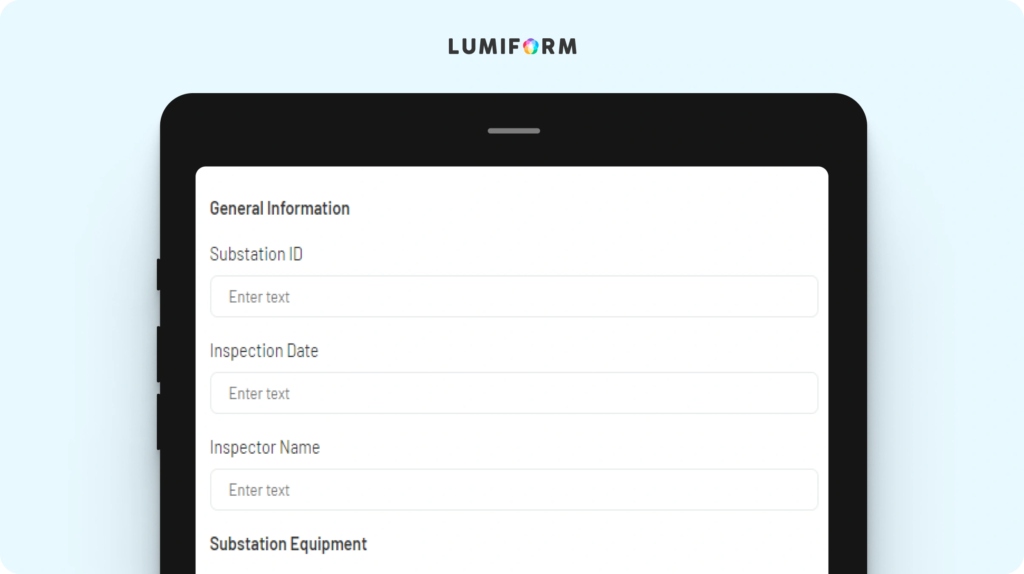 Electrical substation inspection checklist template