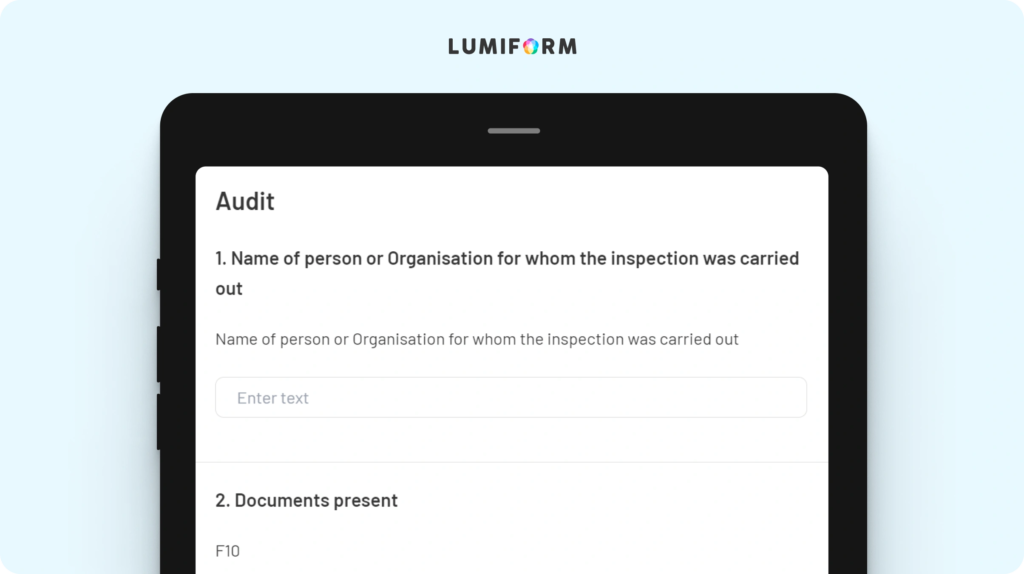 Construction site inspection checklist