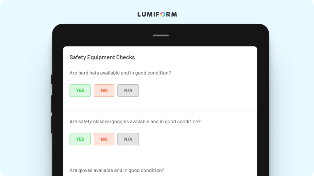 OSHA construction safety checklist