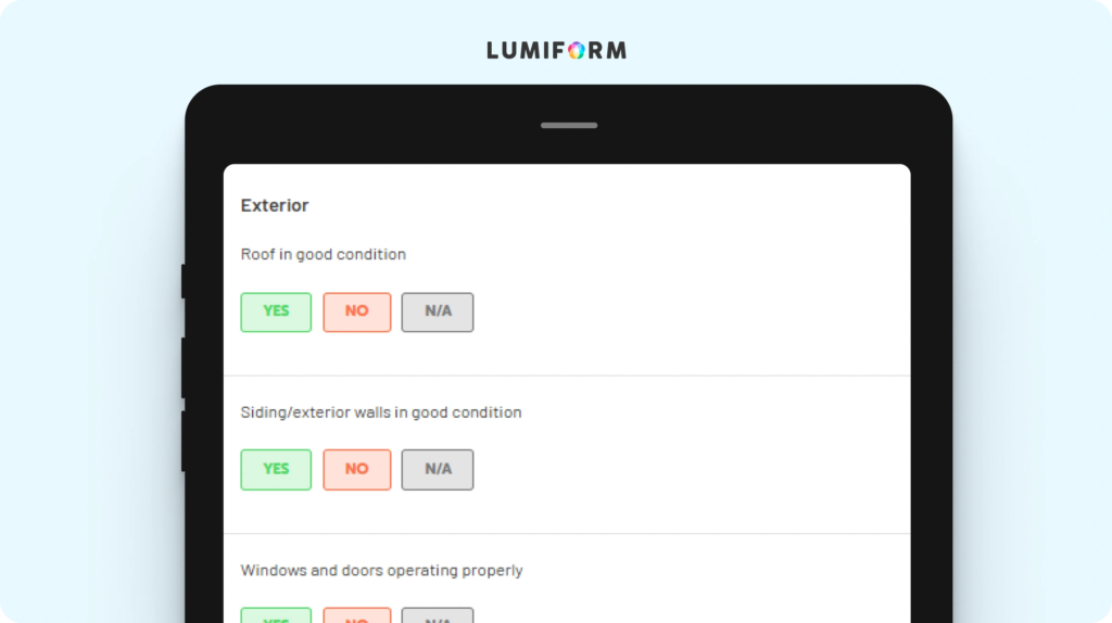 Final house inspection checklist