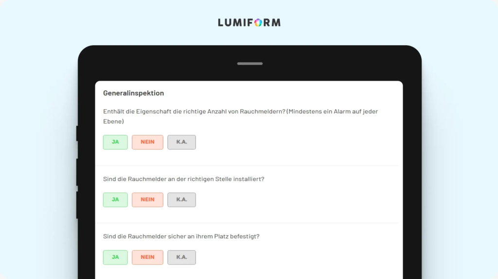 Rauchmelder Prüfprotokoll Vorlage