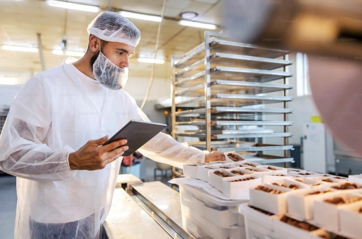 Food safety management system audit checklist template