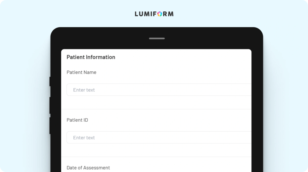 Nursing fall risk assessment form