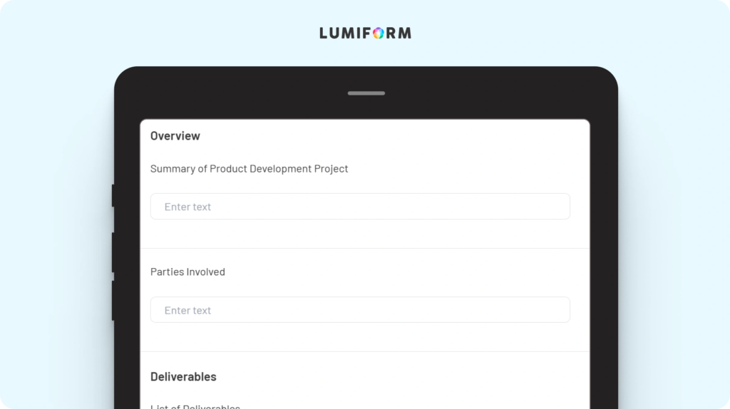 Product development agreement template