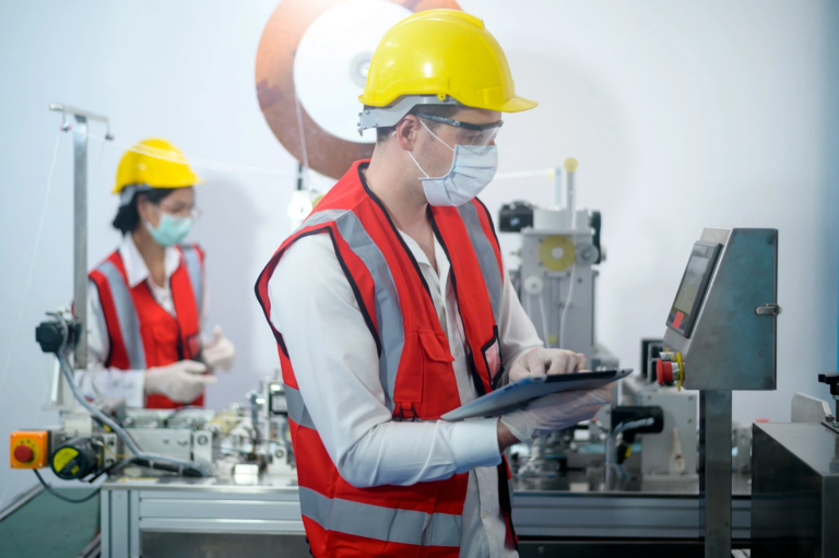 Safety inspection checklist for manufacturing