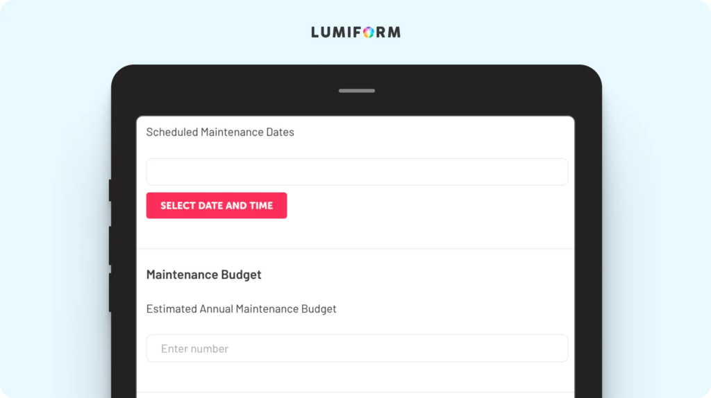 Annual maintenance plan template