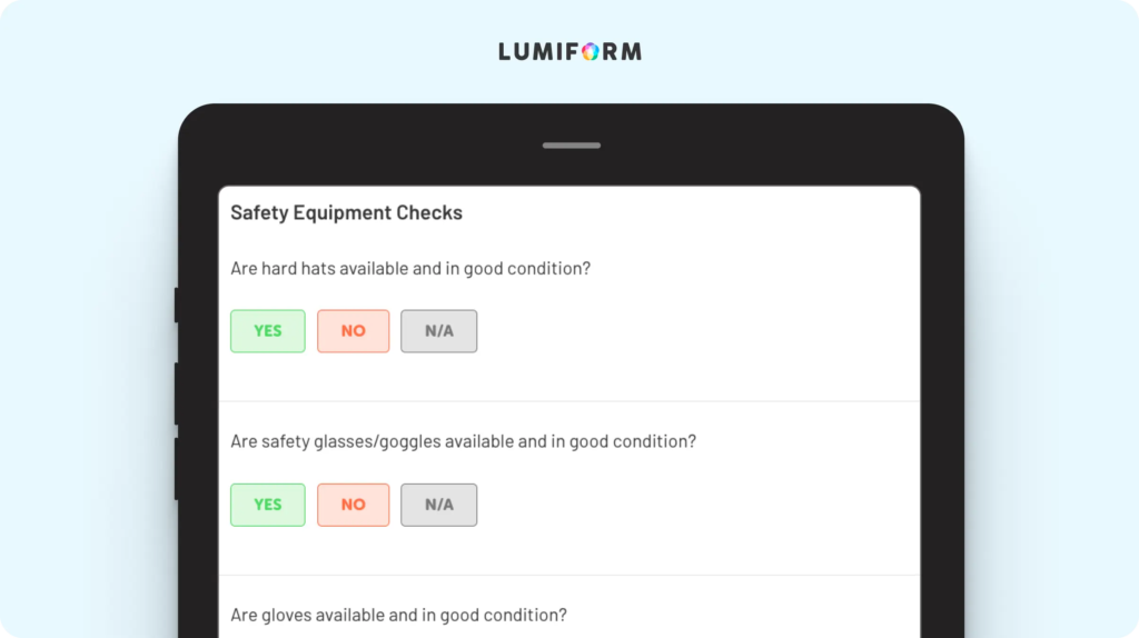 OSHA construction safety checklist