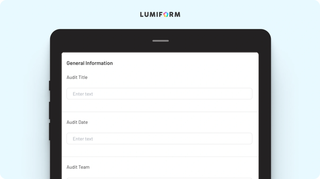 Internal audit procedure template