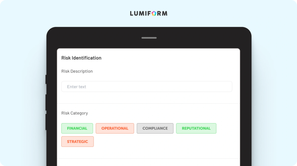 Risk control matrix template