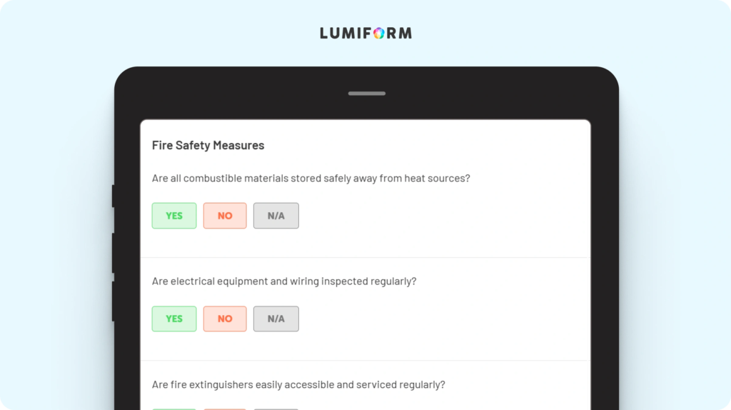 Fire safety and evacuation plan template