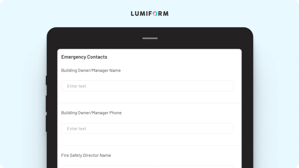 NYC fire safety plan template