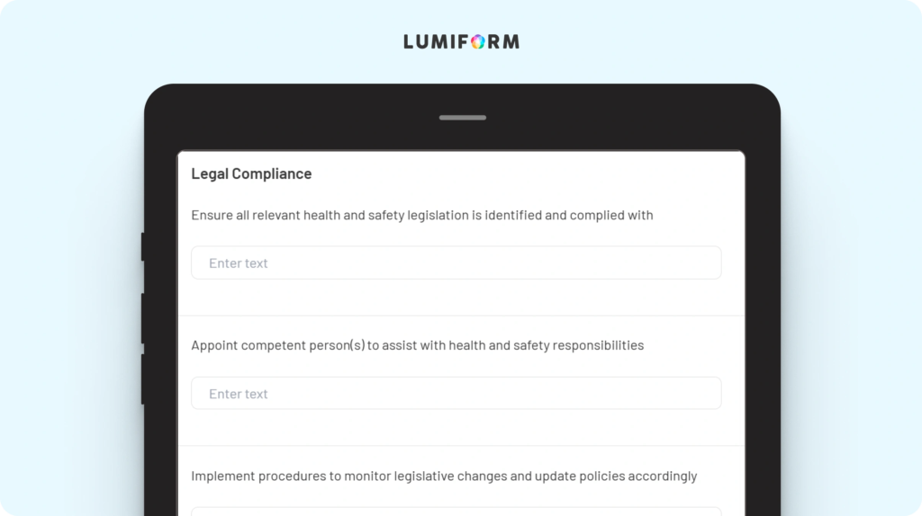 Farm health and safety policy template UK