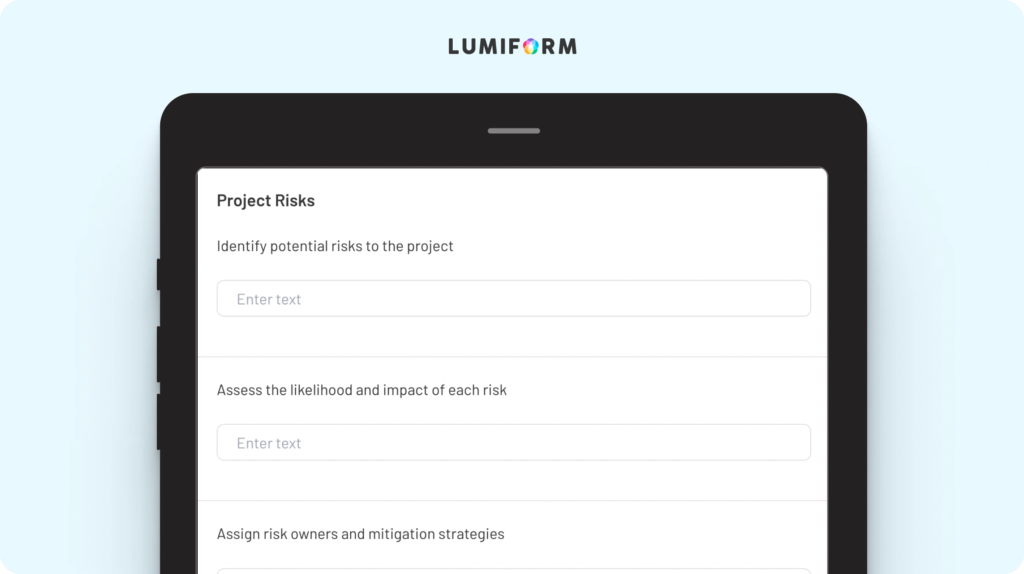 Project management contingency plan template