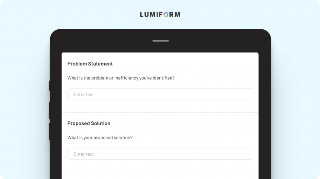 Kaizen continuous improvement template