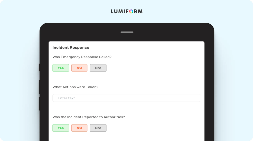 Workplace violence incident log template