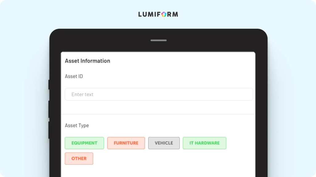 Asset management template