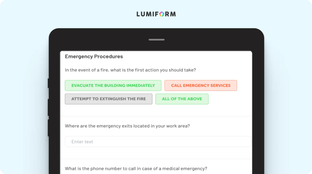 Employee safety handbook template