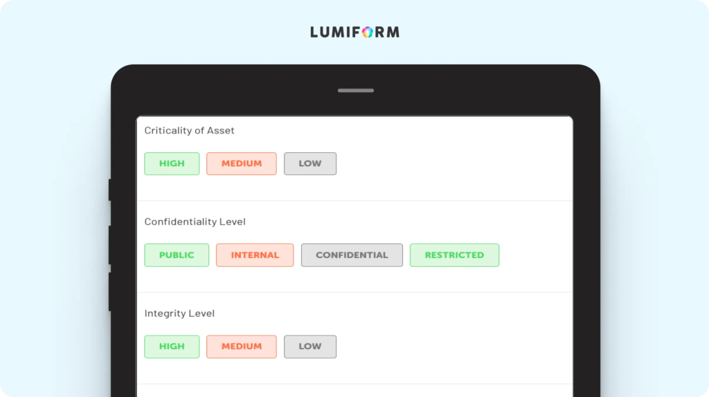 ISO 27001 asset management template