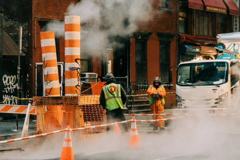 Construction site fire safety plan
