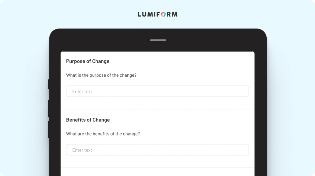 Organizational change announcement template