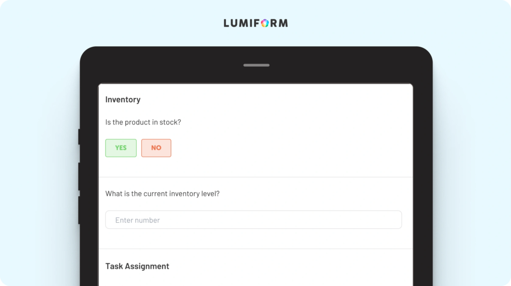 Order fulfilment template