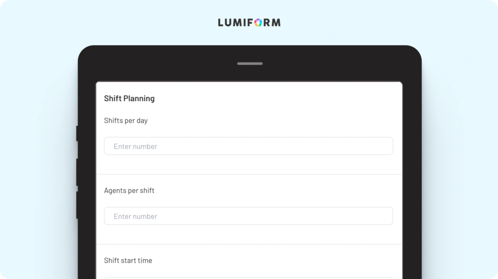 Call center capacity planning template