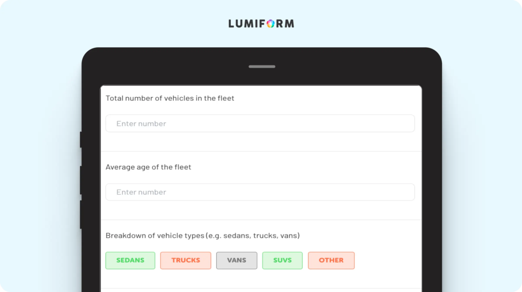 Fleet management report template