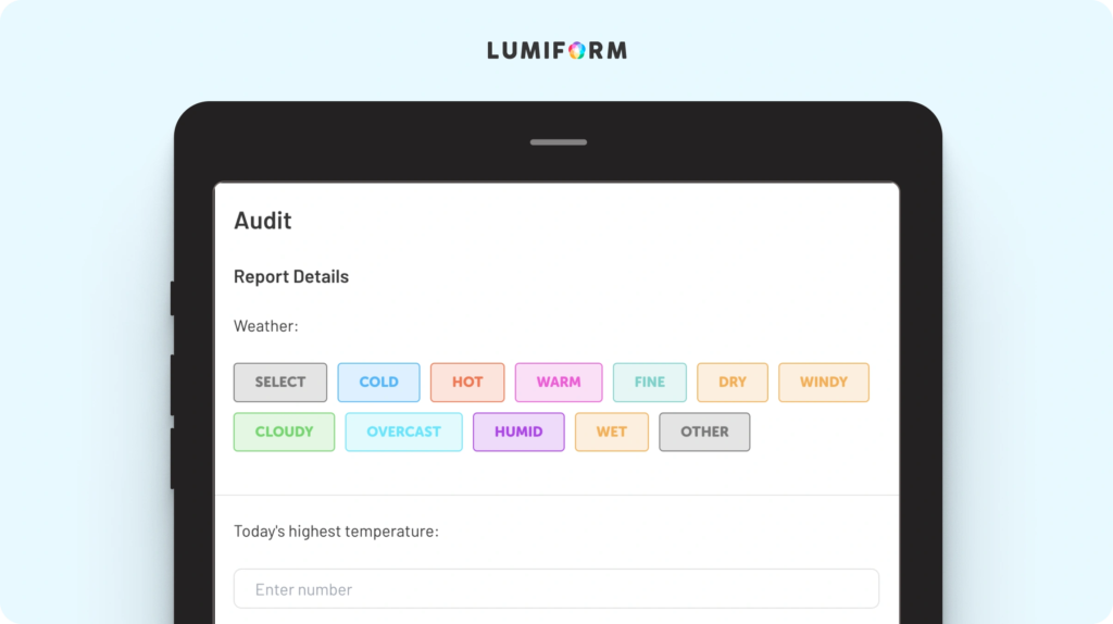 Construction daily log template