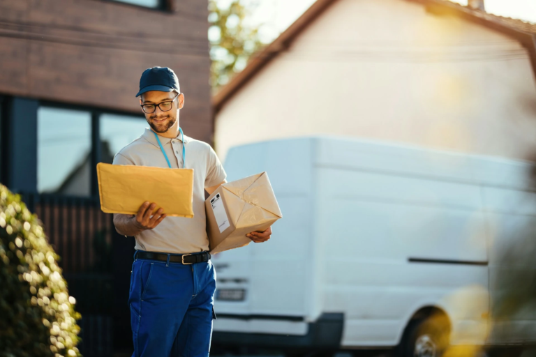 Delivery and drop-off report software