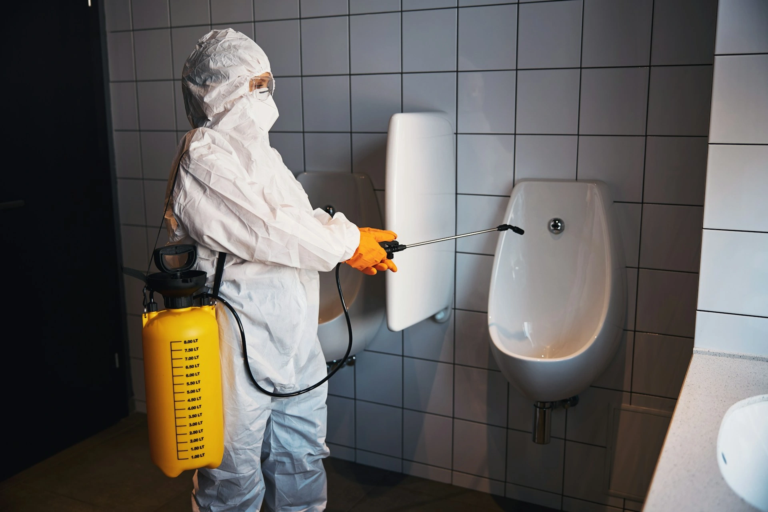 Restroom cleaning software