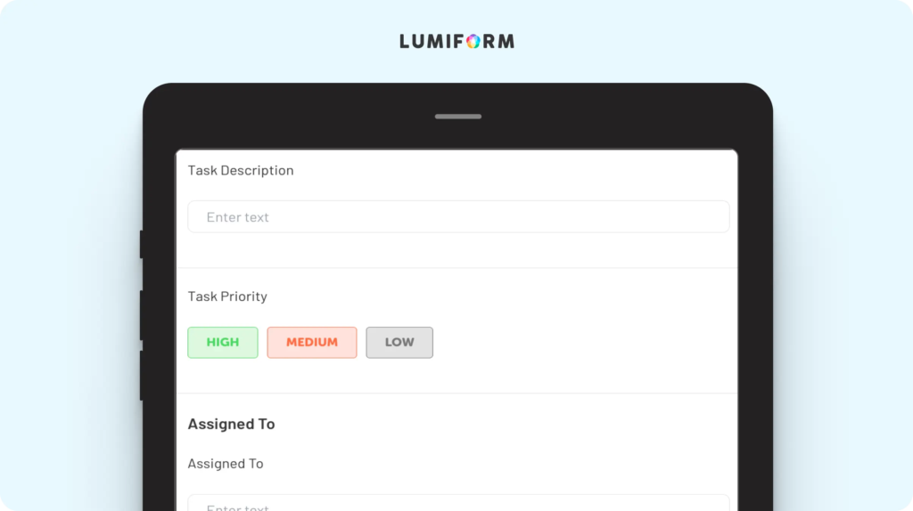 Task list template
